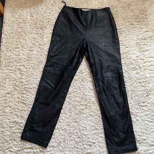 Leather pants